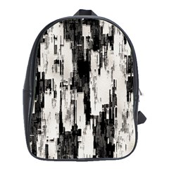 Pattern Structure Background Dirty School Bag (xl)