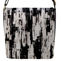 Pattern Structure Background Dirty Flap Messenger Bag (s)