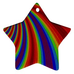 Abstract Pattern Lines Wave Ornament (star)