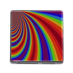 Abstract Pattern Lines Wave Memory Card Reader (square) by BangZart