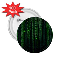 Matrix Communication Software Pc 2 25  Buttons (100 Pack)  by BangZart