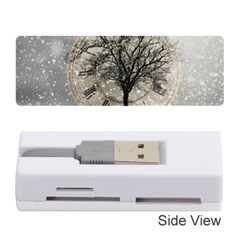 Snow Snowfall New Year S Day Memory Card Reader (stick) 