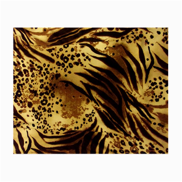 Pattern Tiger Stripes Print Animal Small Glasses Cloth (2-Side)