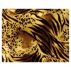Pattern Tiger Stripes Print Animal Double Sided Flano Blanket (medium)  by BangZart