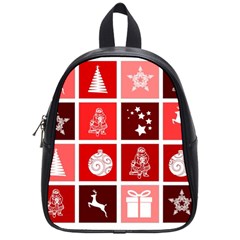 Christmas Map Innovative Modern School Bag (small) by BangZart