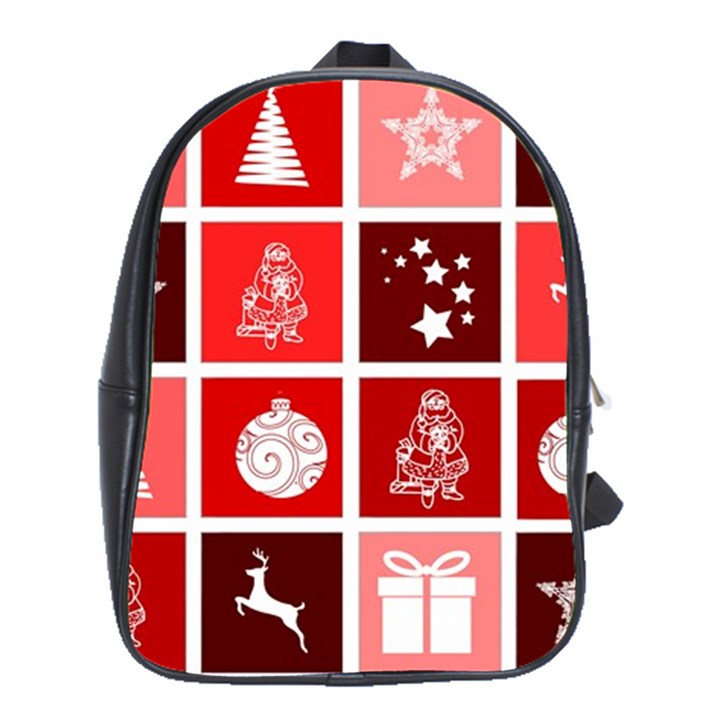 Christmas Map Innovative Modern School Bag (XL)