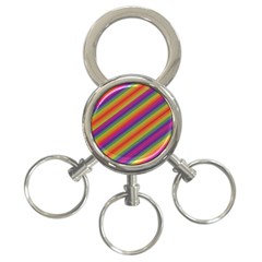 Spectrum Psychedelic 3-ring Key Chains by BangZart