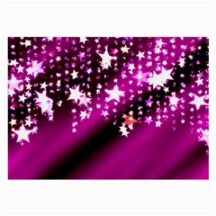 Background Christmas Star Advent Large Glasses Cloth by BangZart