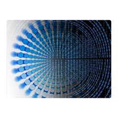 Data Computer Internet Online Double Sided Flano Blanket (mini) 