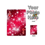 Christmas Star Advent Background Playing Cards 54 (Mini)  Front - Diamond3