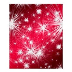 Christmas Star Advent Background Shower Curtain 60  X 72  (medium)  by BangZart