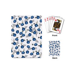 Blue Roses Playing Cards (Mini) 