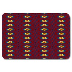 Geometric Pattern Large Doormat  by linceazul