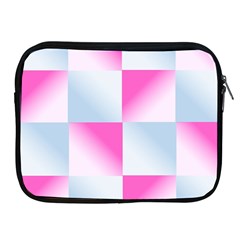 Gradient Blue Pink Geometric Apple Ipad 2/3/4 Zipper Cases