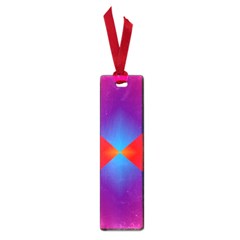 Geometric Blue Violet Red Gradient Small Book Marks