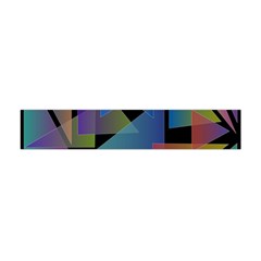 Triangle Gradient Abstract Geometry Flano Scarf (mini)