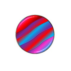 Diagonal Gradient Vivid Color 3d Hat Clip Ball Marker (10 Pack) by BangZart