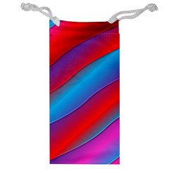 Diagonal Gradient Vivid Color 3d Jewelry Bag