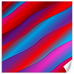 Diagonal Gradient Vivid Color 3d Canvas 20  x 20  