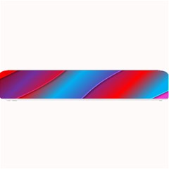 Diagonal Gradient Vivid Color 3d Small Bar Mats