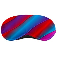 Diagonal Gradient Vivid Color 3d Sleeping Masks