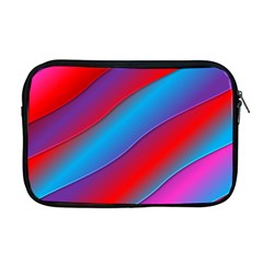 Diagonal Gradient Vivid Color 3d Apple MacBook Pro 17  Zipper Case