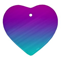 Background Pink Blue Gradient Ornament (Heart)