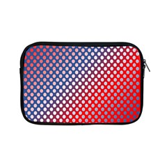 Dots Red White Blue Gradient Apple Ipad Mini Zipper Cases by BangZart