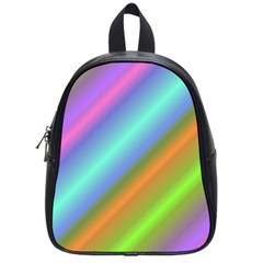 Background Course Abstract Pattern School Bag (small)