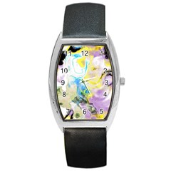 Watercolour Watercolor Paint Ink Barrel Style Metal Watch