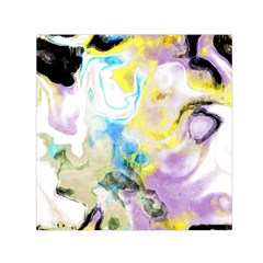 Watercolour Watercolor Paint Ink Small Satin Scarf (square) by BangZart