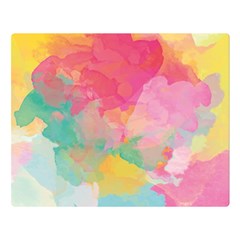 Watercolour Gradient Double Sided Flano Blanket (large) 