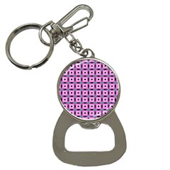 Pattern Pink Squares Square Texture Button Necklaces by BangZart