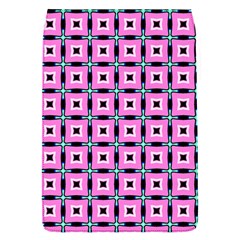 Pattern Pink Squares Square Texture Flap Covers (s) 