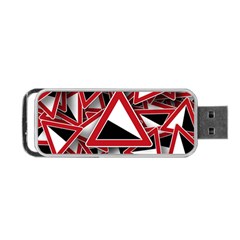 Road Sign Auto Gradient Down Below Portable Usb Flash (two Sides) by BangZart