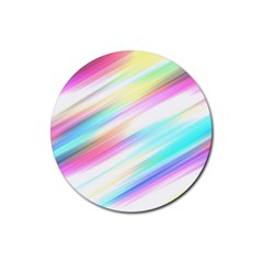 Background Course Abstract Pattern Rubber Coaster (round)  by BangZart