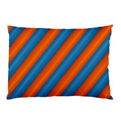 Diagonal Stripes Striped Lines Pillow Case (two Sides)