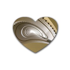 Staircase Berlin Architecture Heart Coaster (4 pack) 