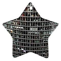 Skyscraper Glass Facade Offices Ornament (star) by BangZart