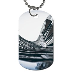 Architecture Modern Skyscraper Dog Tag (one Side) by BangZart