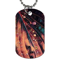 Abstract Wallpaper Images Dog Tag (one Side)