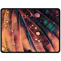 Abstract Wallpaper Images Double Sided Fleece Blanket (large) 