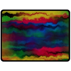 Watercolour Color Background Double Sided Fleece Blanket (large)  by BangZart