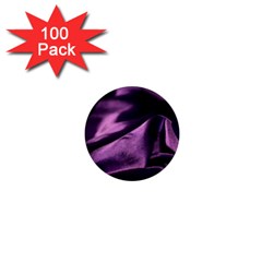 Shiny Purple Silk Royalty 1  Mini Buttons (100 Pack)  by BangZart