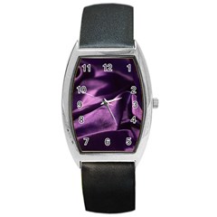 Shiny Purple Silk Royalty Barrel Style Metal Watch by BangZart