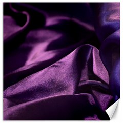 Shiny Purple Silk Royalty Canvas 20  X 20   by BangZart