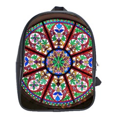 Church Window Window Rosette School Bag (xl)