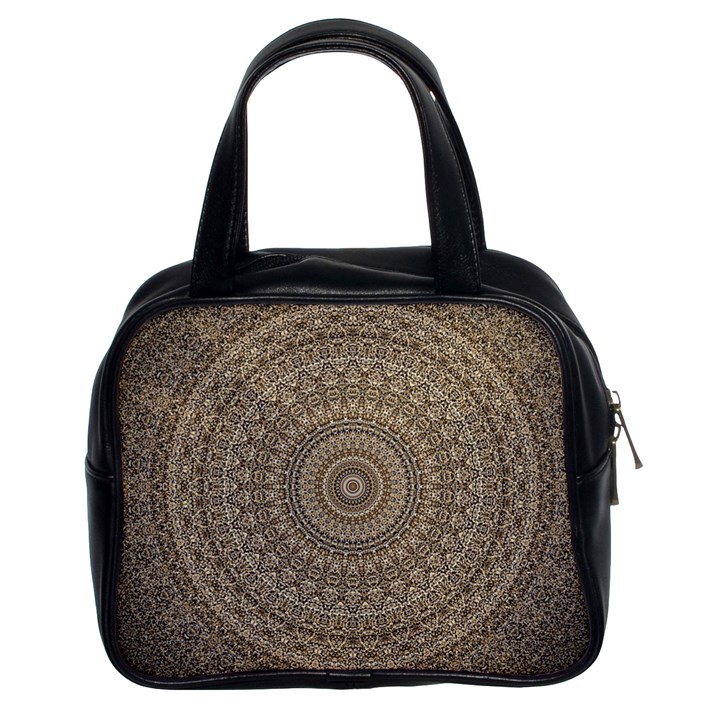 Background Mandala Classic Handbags (2 Sides)