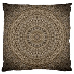 Background Mandala Large Cushion Case (one Side) by BangZart