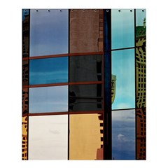 Glass Facade Colorful Architecture Shower Curtain 60  X 72  (medium)  by BangZart